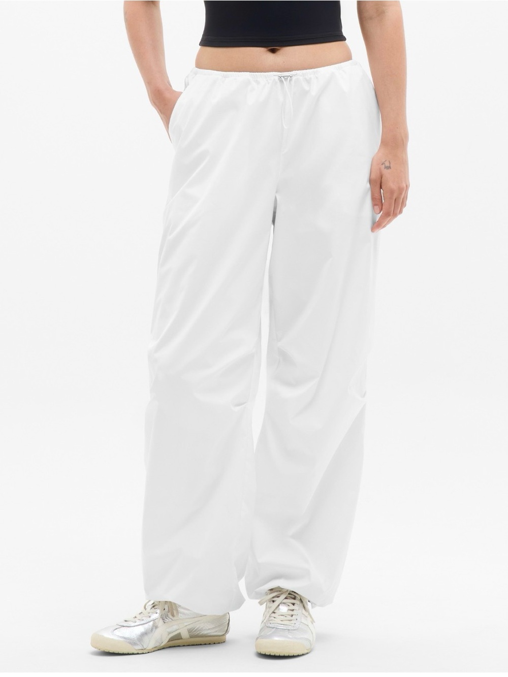 Athleta Midday Low-rise Poplin Pants